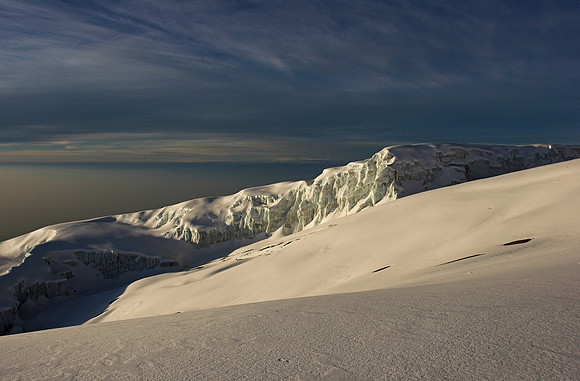 Glaciers, summit of Kilimanjaro