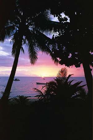 Sunset, Fiji