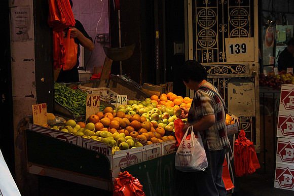 Fruit Stand, Chinatown