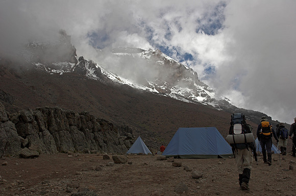 Lava camp, Kilimanjaro