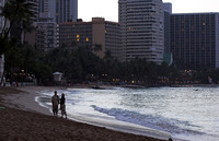 Early Morning, Waikiki beach