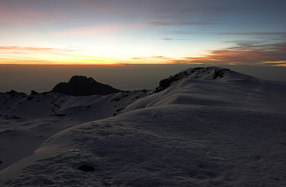 Sunrise, summit, Kilimanjaro